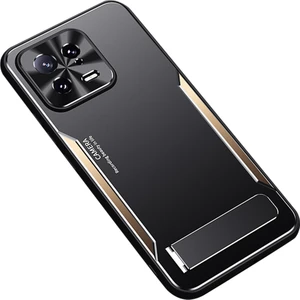 Lr Joyful Xiaomi 13 Cep Telefonu Kapağı Sert Alüminyum Alaşımı + Esnek Tpu Kickstand Telefon Kasası (Yurt Dışından)