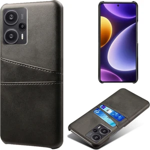 Lr Joyful Xiaomi Redmi Note 12 Turbo/poco F5 5g Telefon Kılıfı Çift Kart Yuvaları Deri Kaplamalı Pc Telefon Kapağı (Yurt Dışından)