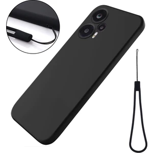 Lr Joyful Xiaomi Poco F5 5g/redmi Note 12 Turbo, Yumuşak Astar+Sıvı Silikon Akıllı Telefon Kasası Kılıflı Kılıf (Yurt Dışından)
