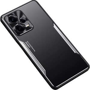 Lr Joyful Xiaomi Redmi Note 12 Pro 5g Alüminyum Alaşım + Tpu Arka Kapak Anti Drop Mobil Kılıf (Yurt Dışından)
