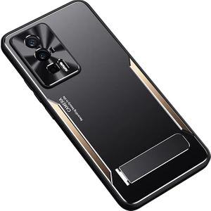 Lr Joyful Xiaomi Poco F5 Pro 5g/redmi K60 5G/K60 Pro 5g Kickstand Telefon Kapağı Tpu + Alüminyum Alaşım Kılıfı (Yurt Dışından)