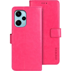 Lr Joyful Xiaomi Redmi Note 12 Turbo/poco F5 5g Tpu+Pu Deri Telefon Kapağı Cüzdan Çılgın At Doku Stand Kılıfı (Yurt Dışından)