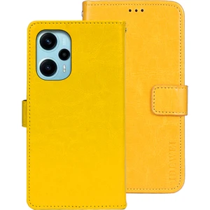 Lr Joyful Xiaomi Redmi Note 12 Turbo/poco F5 5g Tpu+Pu Deri Telefon Kapağı Cüzdan Çılgın At Doku Stand Kılıfı (Yurt Dışından)