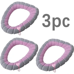 3 Parça Plus Kadife Klozet Minderi (Yurt Dışından)