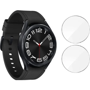 ECR MOBILE Samsung Watch 6 Classic 43MM ile Uyumlu 9h Nano Ekran Koruyucu(2 Adet)