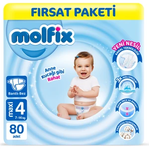 Bebek Bezi 4 Beden Maxi Fırsat Paketi 80 Adet