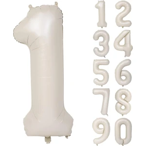 Yaş 74 cm Krem Yaş Folyo Balonu