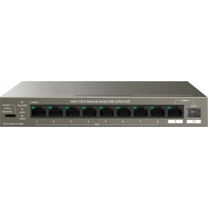 TEG1110PF-8-102W-B TEG1110PF-8-102W 10 Port 8 Port Poe Gigabit Switch