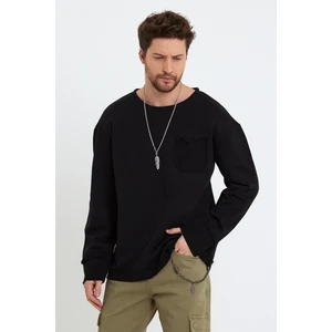 3 Iplik Oversize Püskül Manşet Bohem Sweat