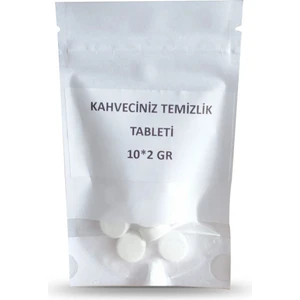 Otomatik Kahve Makinesi Temizlik Tableti 10 Adet 2 Gr