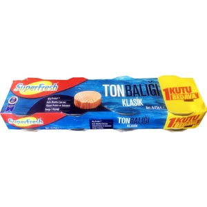 Süperfresh Ton Balığı 4X75 gr Klasik