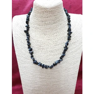 Gümüştel El Sanatları Sertifikalı Obsidyen Taşı Doğal Taş Kolye