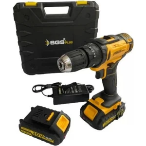 SGS Plus 5248 Akülü Darbeli Metal Ve Ahşap Vidalama Matkap Seti 20V
