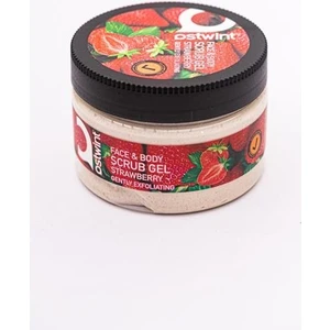 Face Body Scrub Gel Strawbarry 300 ml