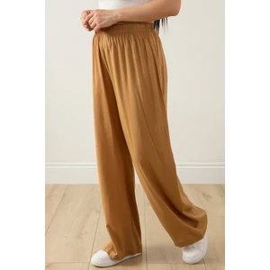 Beli Lastikli Bol Paça Rahat Kalıp Pantolon 2081