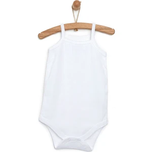 HelloBaby Beyaz Ip Askılı Body Unisex