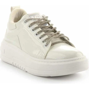 Beyaz Kırışık Rugan  Kadın Sneaker K01345016008