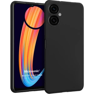 Matte Silicone Infinix Hot 30I Kılıf Siyah