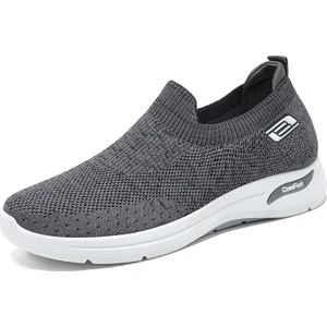 Erkek Ayakkabıları Yaz ve Sonbahar Yumuşak Alt Rahat Ayakkabılar Slip-On Ayakkabılar Üzerinde Kayma Erkek Rahat Ayakkabılar Erkek Ayakkabıları (Yurt Dışından)
