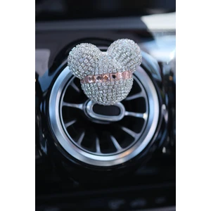 Panda Koku Gümüş Taş & Rose Gold Baget Taş