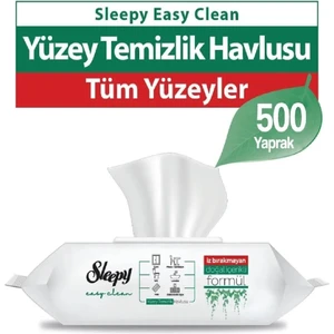 Sleepy easy Clean Yüzey Temizlik Havlusu 500 Yaprak