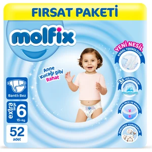 Bebek Bezi 6 Beden Extra Large Fırsat Paketi 52 Adet