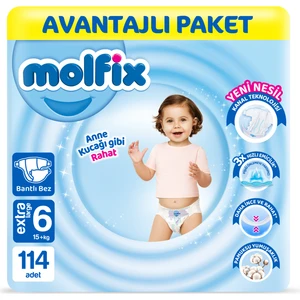 Bebek Bezi 6 Beden Extra Large Avantajlı Paket 114 Adet