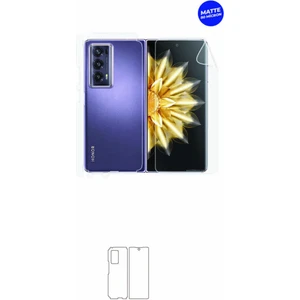Honor Magic V2 Mat Arka ve Yan Kaplama Tam Kaplayan Hd Film