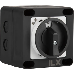 İL-XP4-C02-010-BX 2 Faz 10 Amper 2X10 Kutup Değiştirici Kutulu Pako Şalter