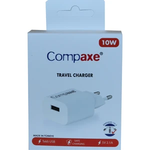 CTA-521IU 5V 2.1A 10W 1mt USB 3.0 Ev Şarj Kafa + Lightning Şarj Kablosu