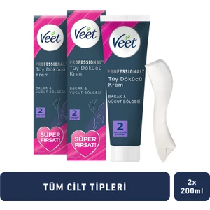 Profesyonel Krem Promo Tüy Dökücü Krem 200 x 2