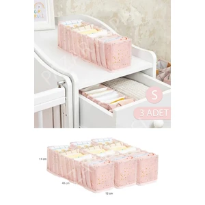 S Boy 3 Adet Baby Bebek Odası Akordiyon Çekmece Düzenleyici