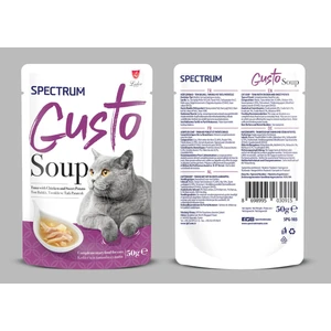 Ton Balıklı ,tavuklu ve Tatlı Patatesli Kedi Çorbası
