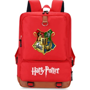 Qjqian Harry Potter Sırt Çantası Büyük Kapasiteli Öğrenci Okul Çantası (Yurt Dışından)