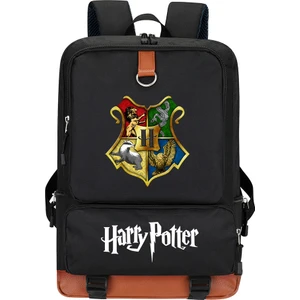 Qjqian Harry Potter Sırt Çantası Büyük Kapasiteli Öğrenci Okul Çantası (Yurt Dışından)