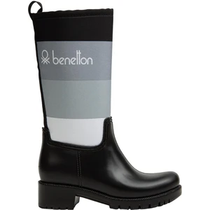 Benetton® | BN-50017 - 34124 Siyah Beyaz - Çocuk Bot