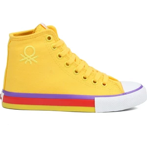 Benetton® | BN-90189 - Sari - Kadın Spor Ayakkabı