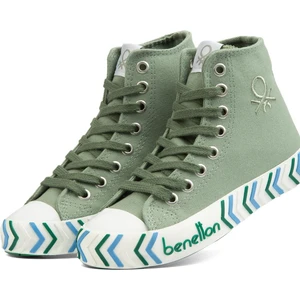 Benetton® | BN-90625-ACIK Yesil - Kadın Spor Ayakkabı