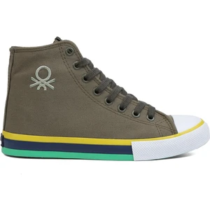 Benetton® | BN-90192 - Haki - Erkek Spor Ayakkabı