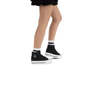 Benetton® | BN-30939 - 3114 Siyah - Kadın Spor Ayakkabı