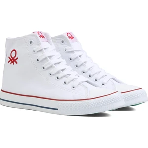 Benetton® | BN-90629-BEYAZ - Erkek Spor Ayakkabı