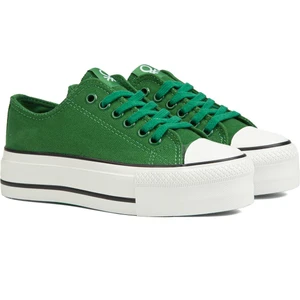 Benetton® | BN-30935 -  Yesil  - Kadın Spor Ayakkabı