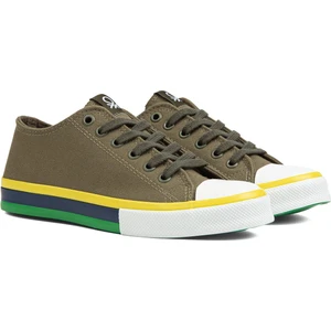 Benetton® | BN-90191 - Haki - Erkek Spor Ayakkabı