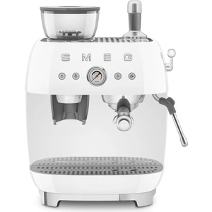 Beyaz Espresso Kahve Makinesi 50's Style