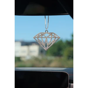 Gümüş Pırlanta Dikiz Süsü