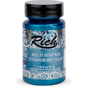 Multi Surface Titanyum Metalik Akrilik Boya 90 cc