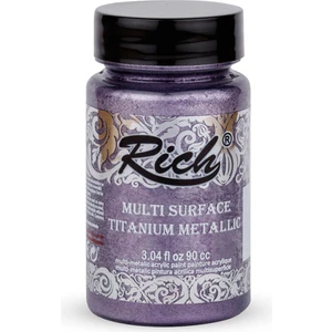 Multi Surface Titanyum Metalik Akrilik Boya 90 cc