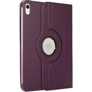 Apple iPad 10.nesil 2022 10.9 Inç (A2696-A2757) ile Uyumlu 360° Dönebilen Standlı Tablet Kılıfı