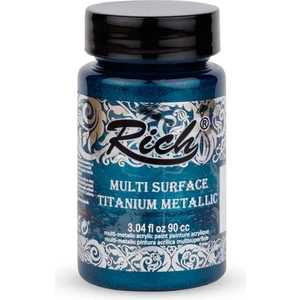 Multi Surface Titanyum Metalik Akrilik Boya 90 cc