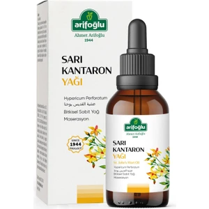 %100 Saf ve Doğal Sarı Kantaron Yağı 50 ml